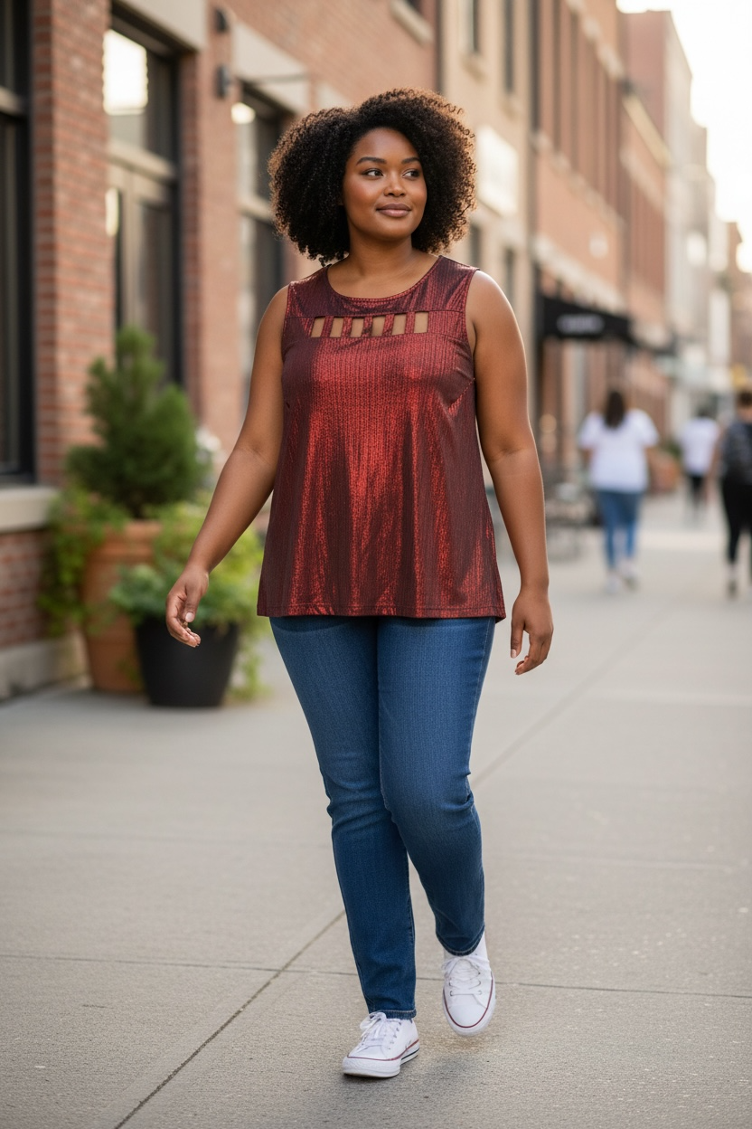 Haut chic n'swell ! Taille 1X