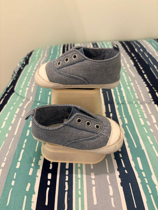 Soulier petit garçon en denim