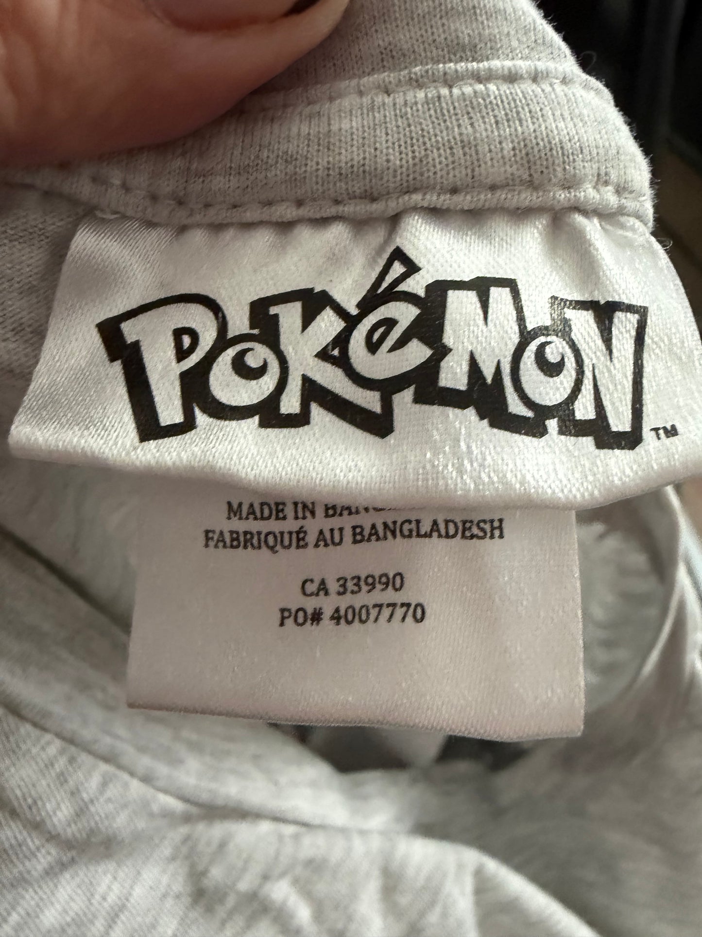 Chandail manque longue - Pokémon