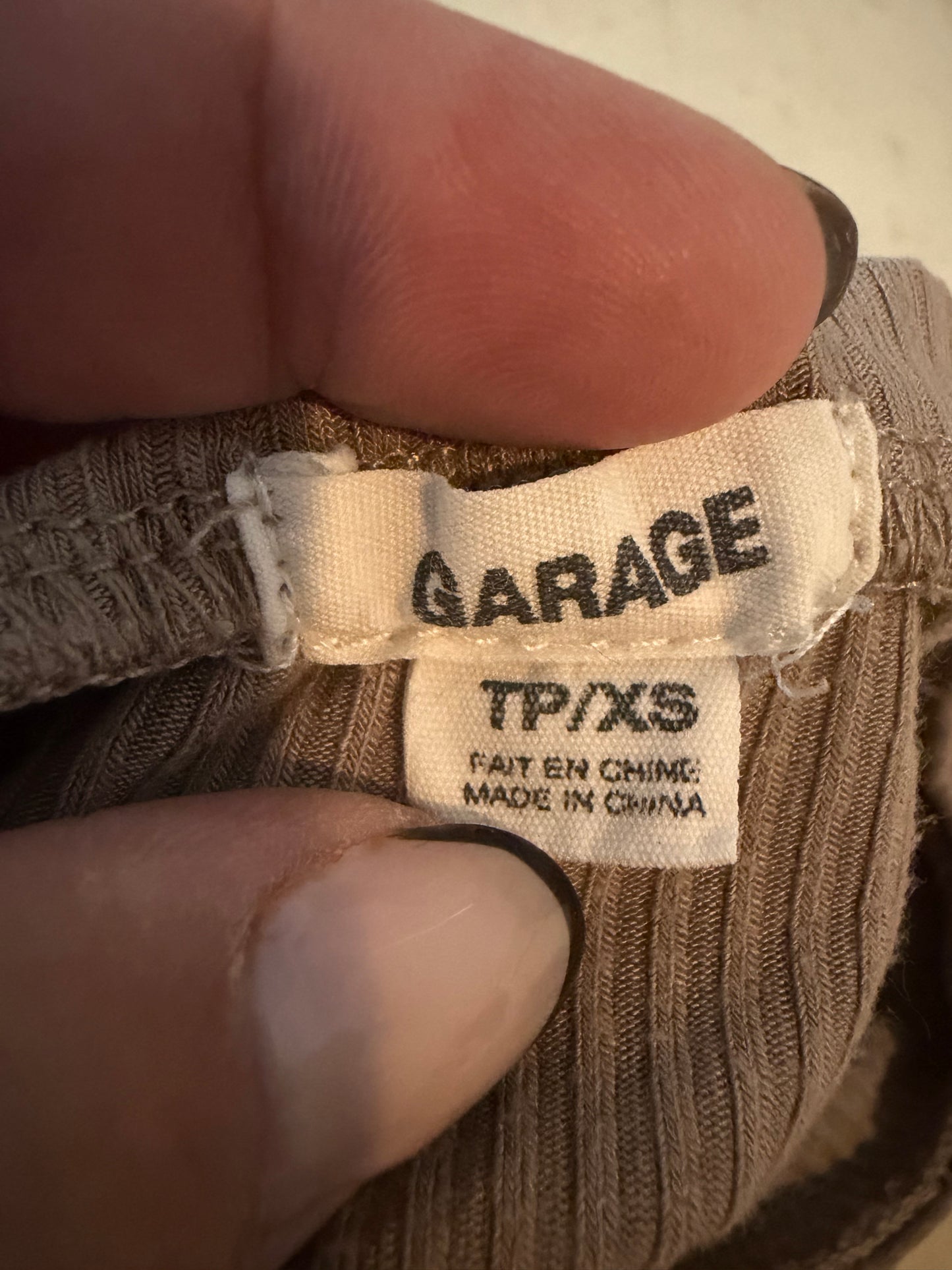 Chandail court - manche longue - Garage