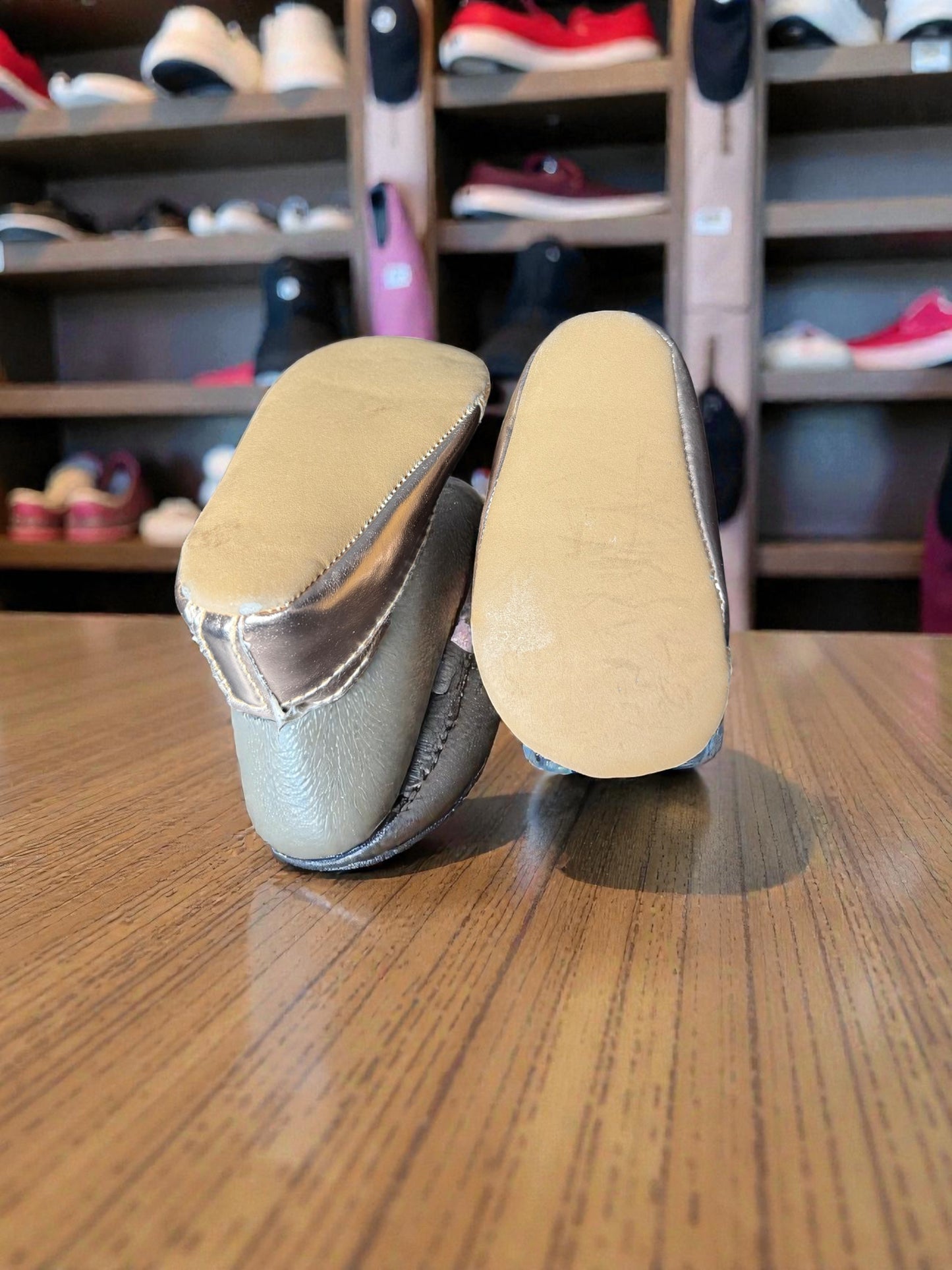 Soulier or petite fille
