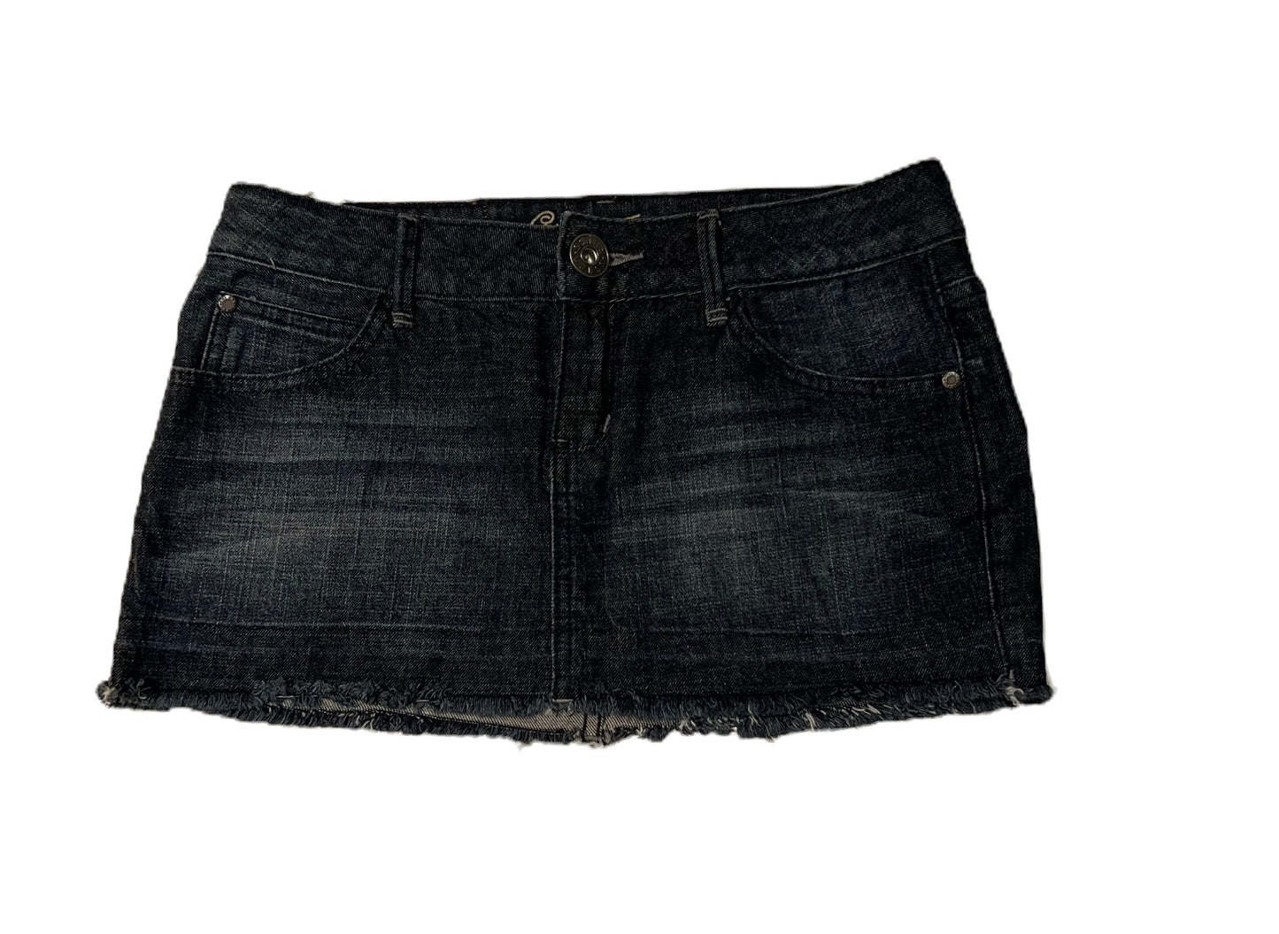 Jupe courte en jeans