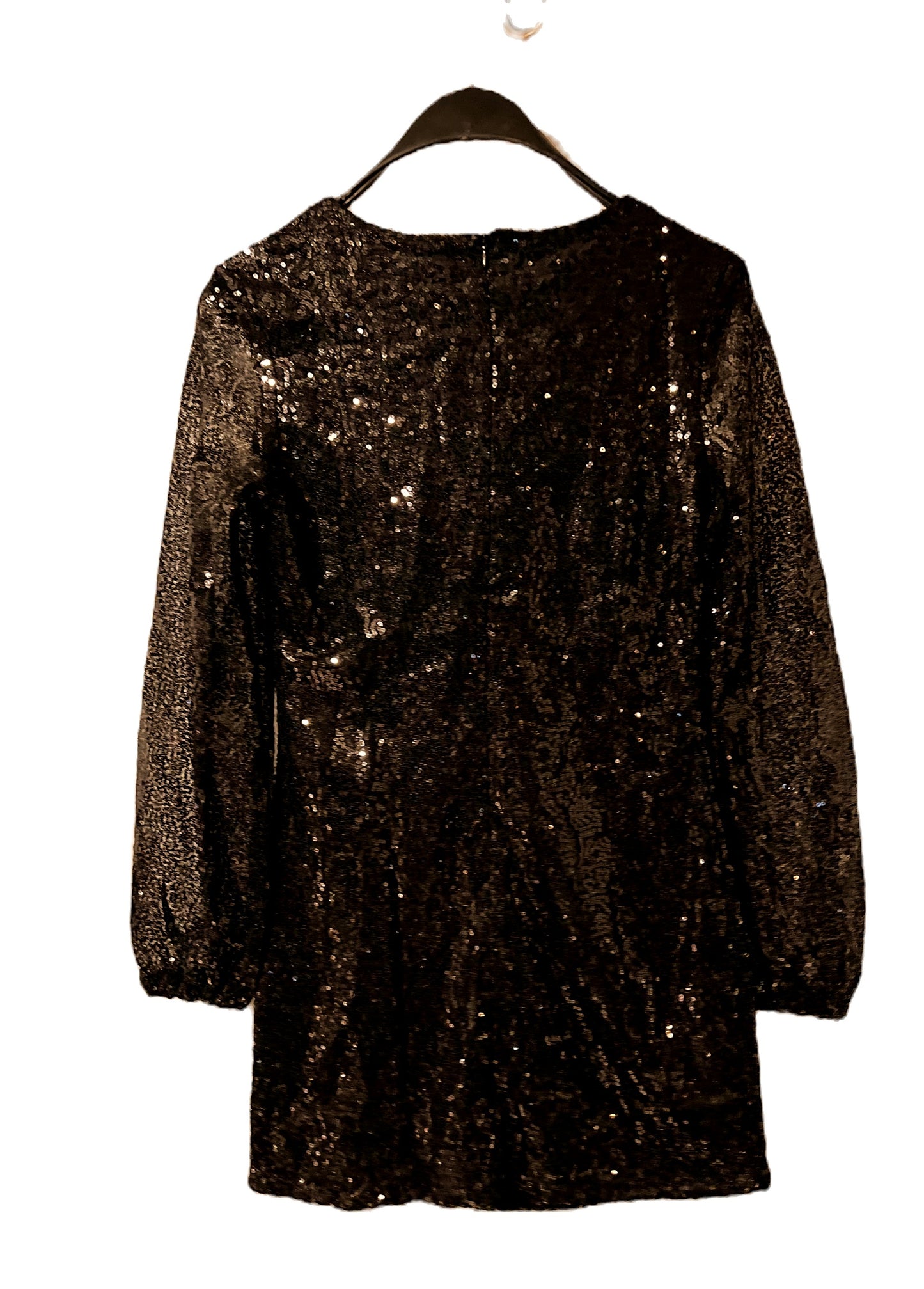 Robe de soirée courte scintillante
