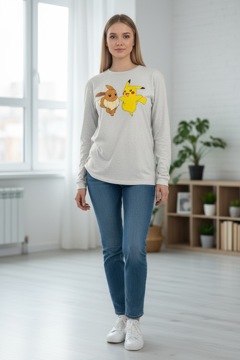 Chandail manque longue - Pokémon