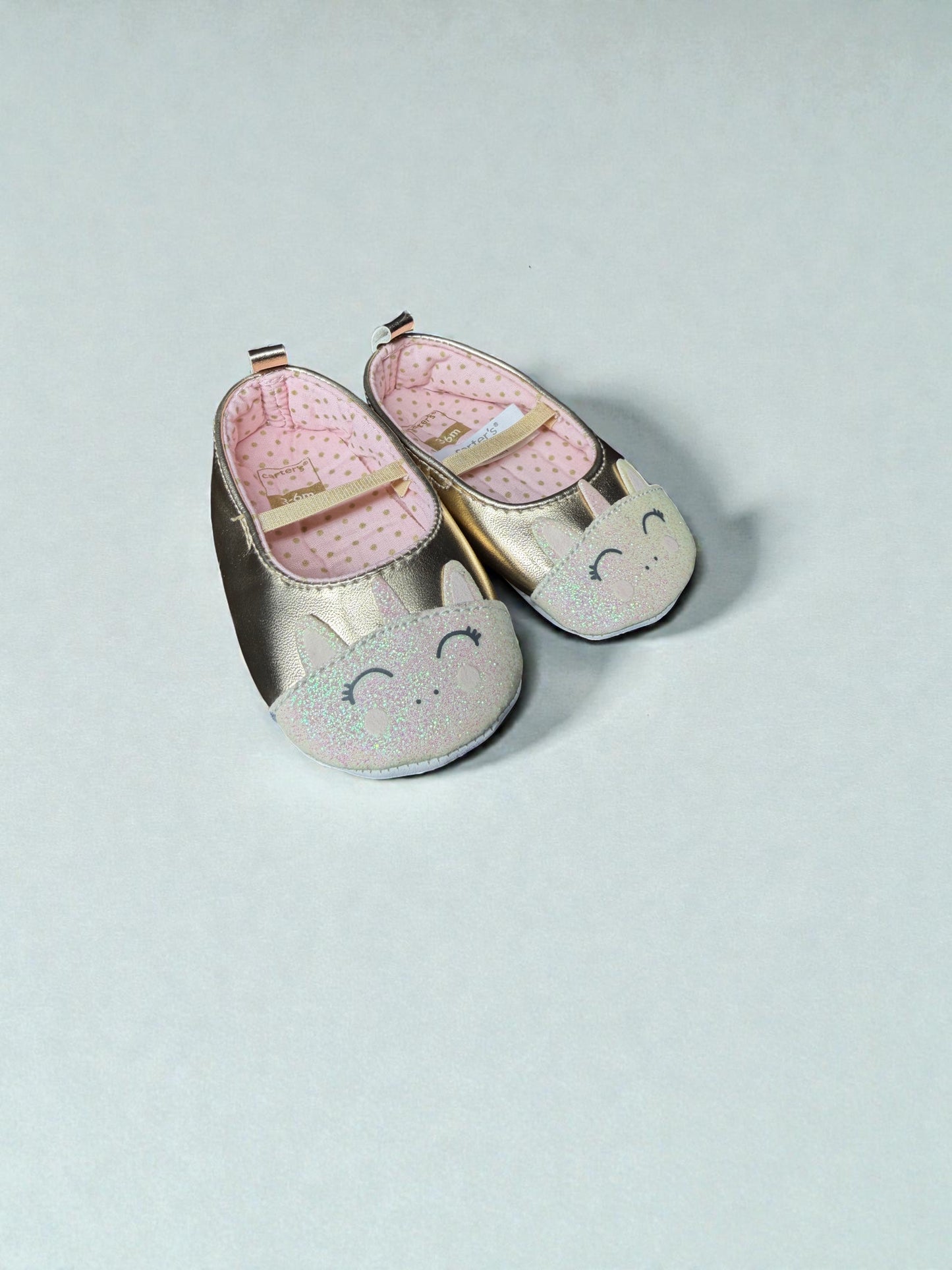 Soulier brillant style licorne
